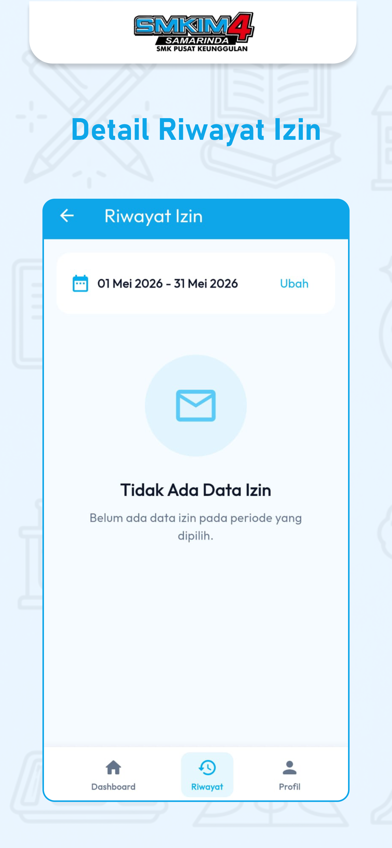 Detail Riwayat Izin Keluar